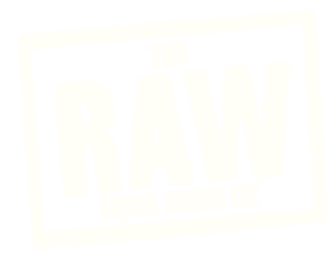 RAW Logo cream colour on transparent