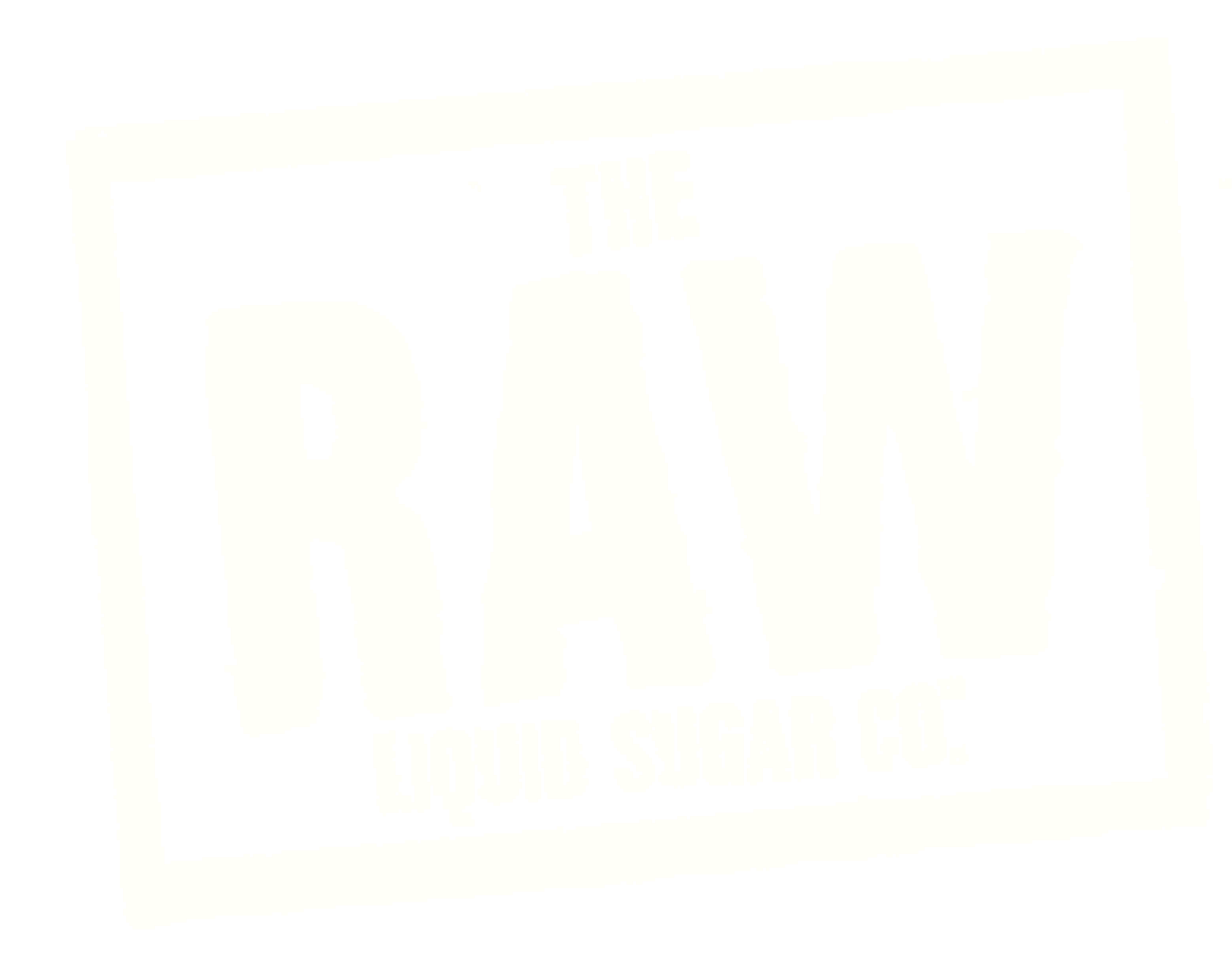 RAW Logo cream colour on transparent