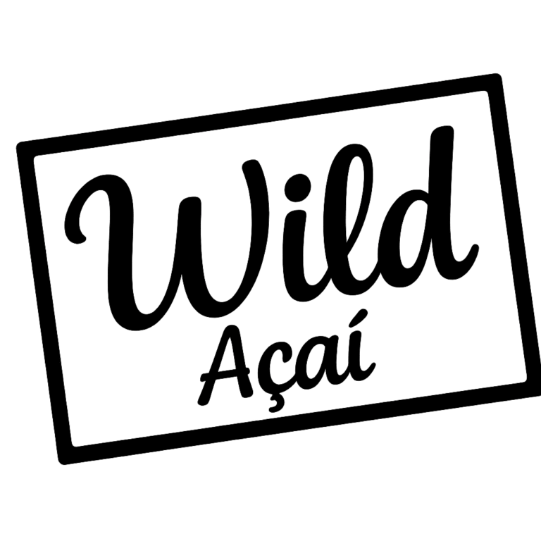 Wild acai logo black