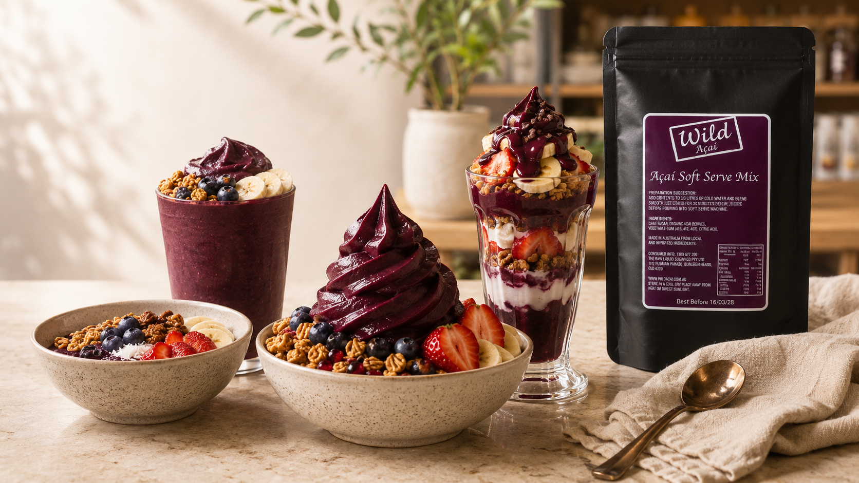 Wild Acai creations